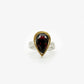 African Garnet Pear Ring (PB549)