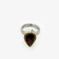 African Garnet Pear Ring (PB549)