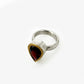 African Garnet Pear Ring (PB549)