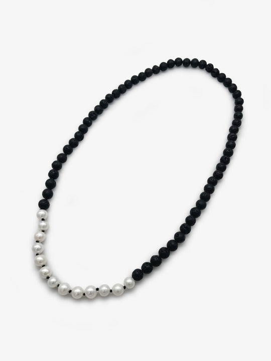 Lava Pearl Necklace