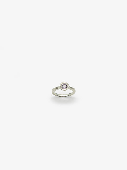 Pelagus Ring with Amethyst