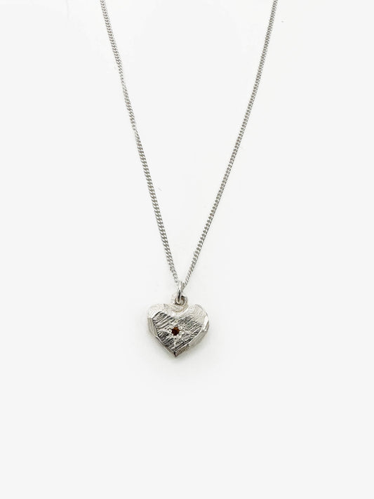 Heart Pendant - Citrine (SD270)