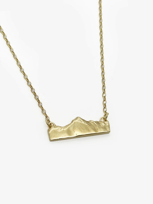 Southern Alps Necklace - Gold Plated (SD275)