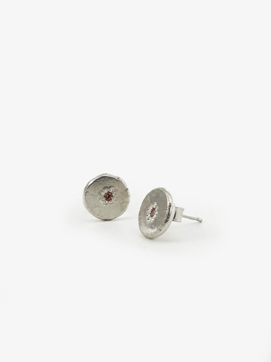 Vega Studs - Pink Sapphire (SD300)
