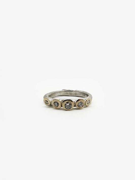 5 Moissanite Ring (ST77)