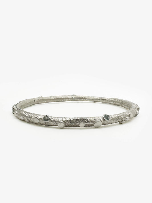 Sky Topaz Bangle (ST78)