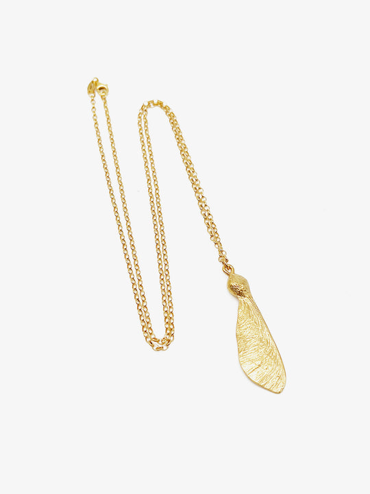 Large Sycamore Pendant Necklace