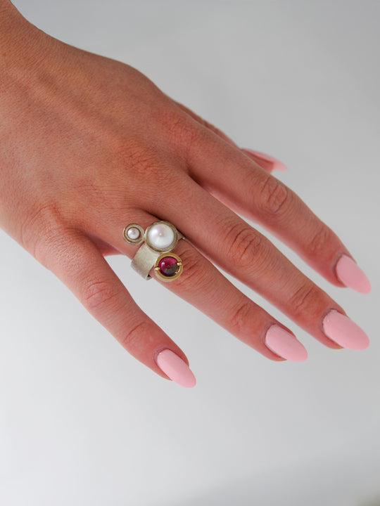 Triple Circle Ring