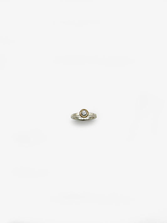 White Sapphire Ring