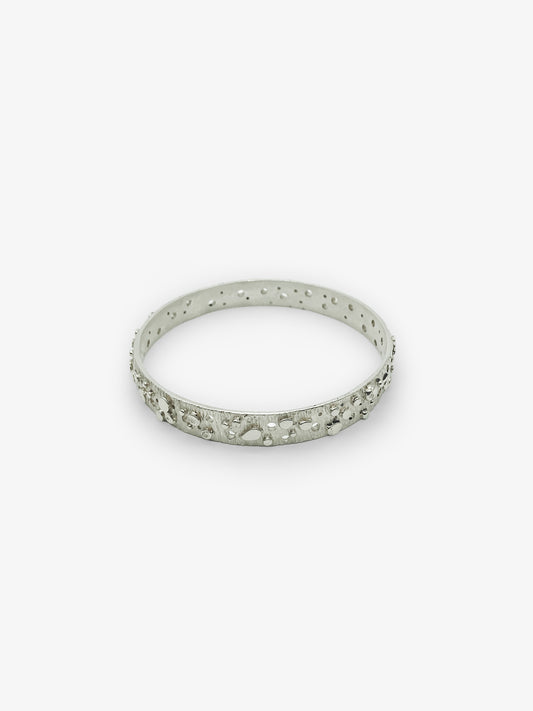 Wide Riverbed Bangle