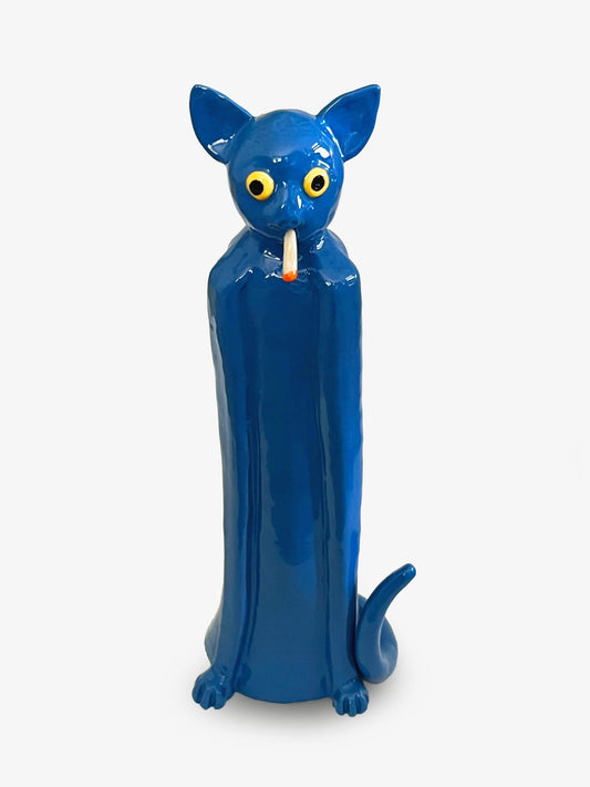 Blue Smoking Cat #1