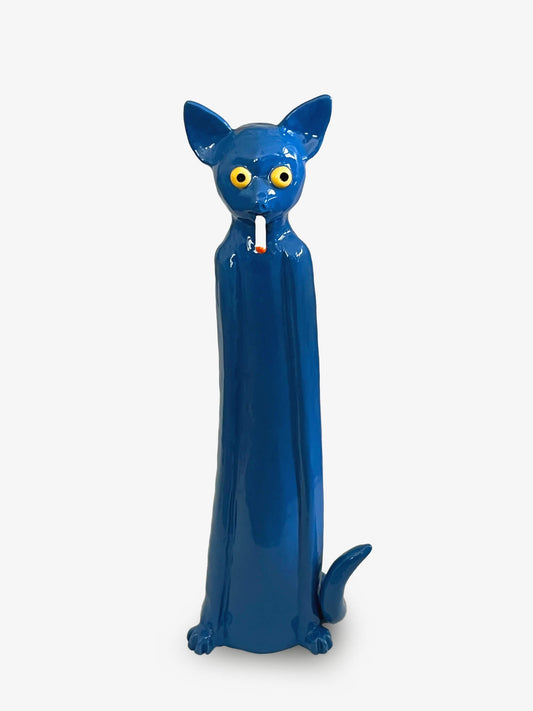 Blue Smoking Cat #2