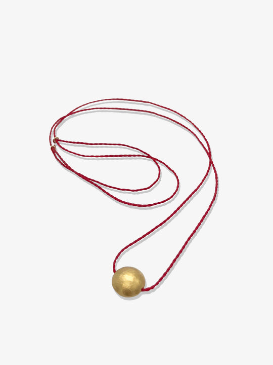 Gold Bead Pendant by Rainer Beneke (RB656)