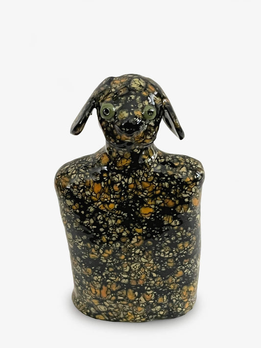 Little Black Crystal Dog
