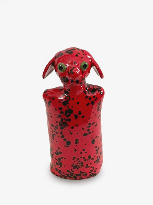 Little Red Crystal Dog