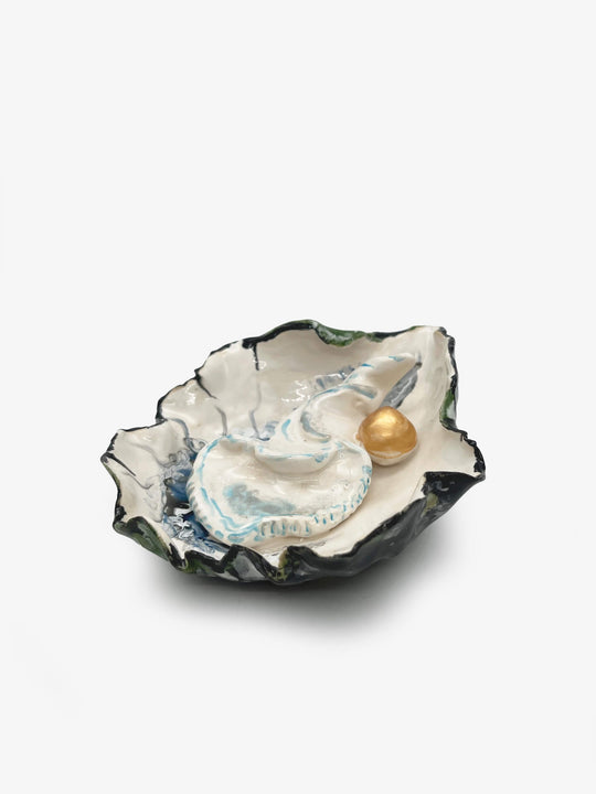 Golden Pearl Oyster shell