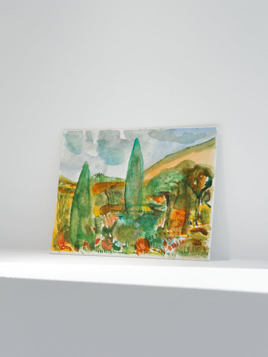 Postcard landscape