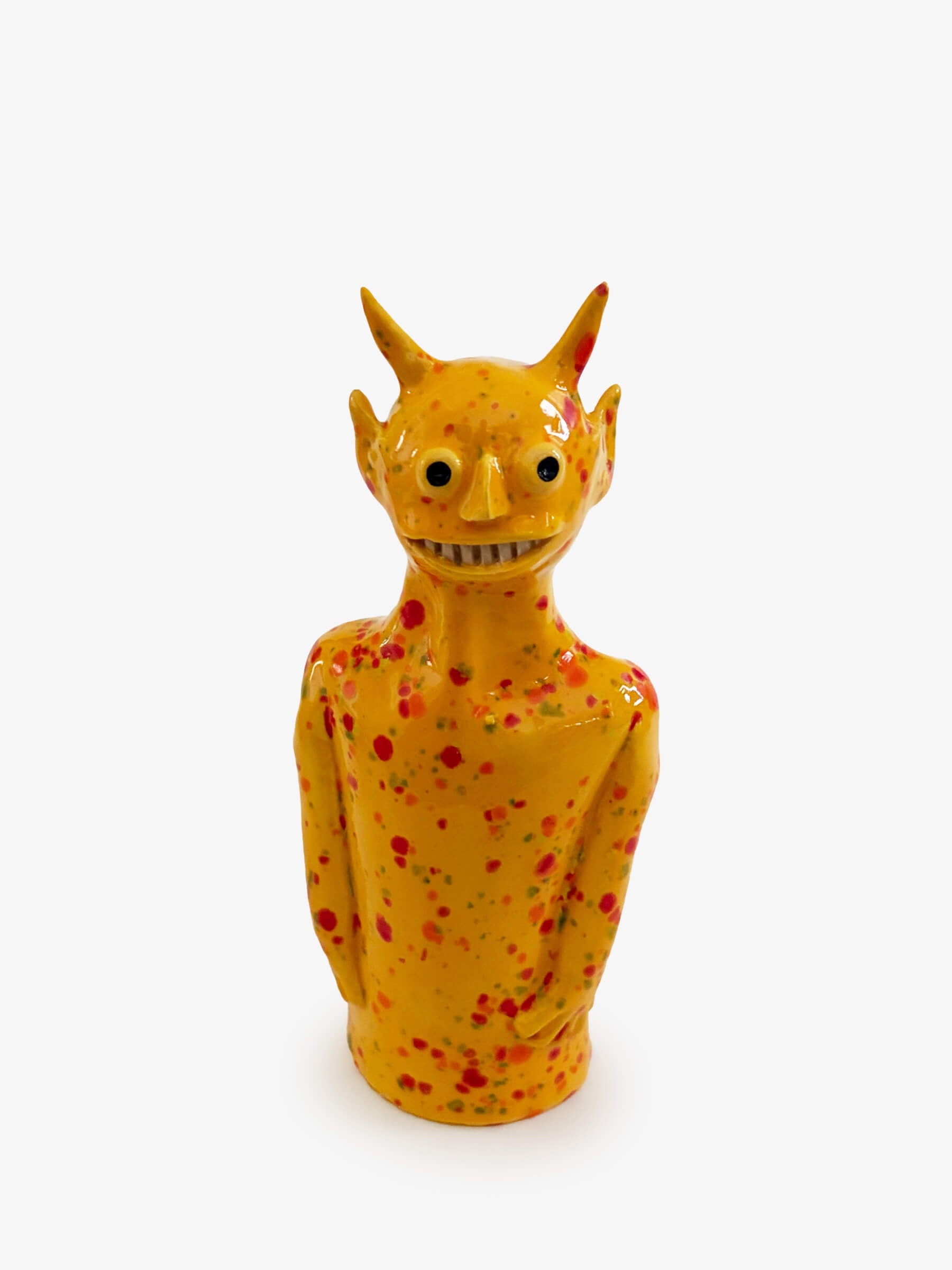 Yellow Crystal Devil created by Mark Rayner – Gallery 33 New Zealand