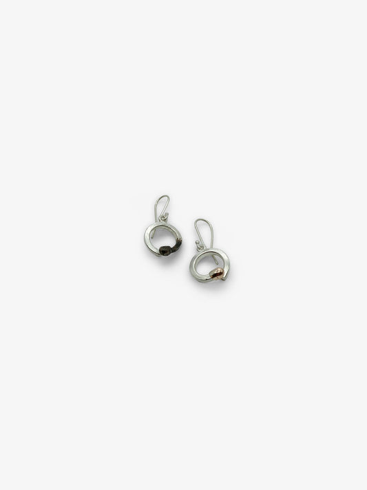 Burnt & Live Curled Match Earrings (DM472) by David McLeod