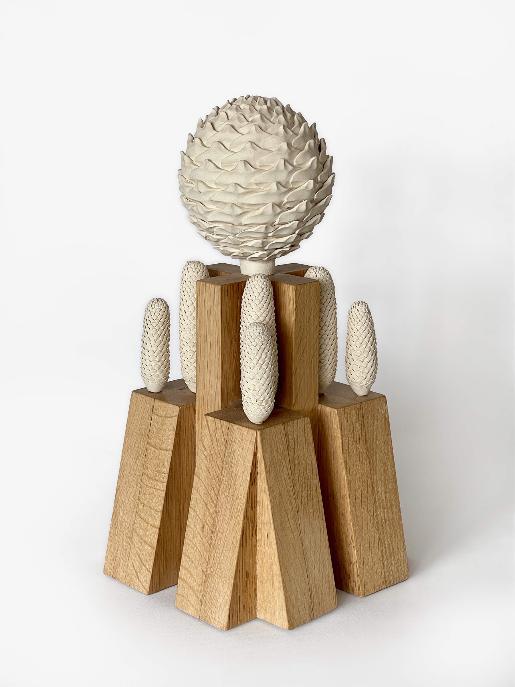 Kauri Ziggurat - Light created by Tim Main – Gallery 33 New Zealand