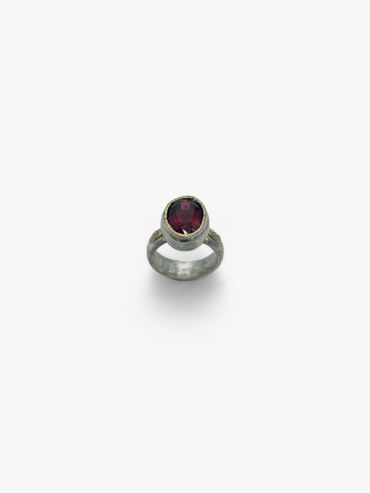 Tanzanian Garnet Ring