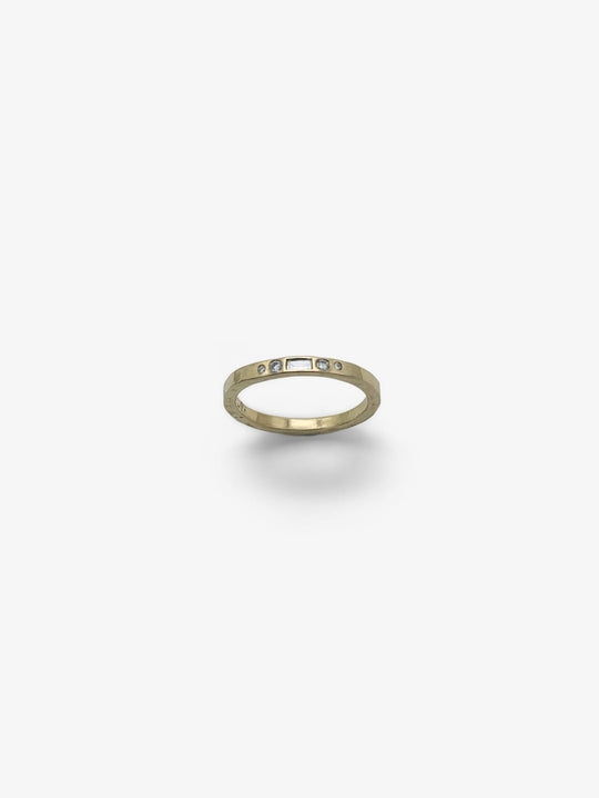 Gold and Diamond Ring
