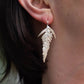 Silver Fern Earrings