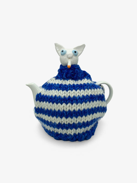 Smoking Cat Teapot