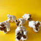 Set of Six White Popcorn